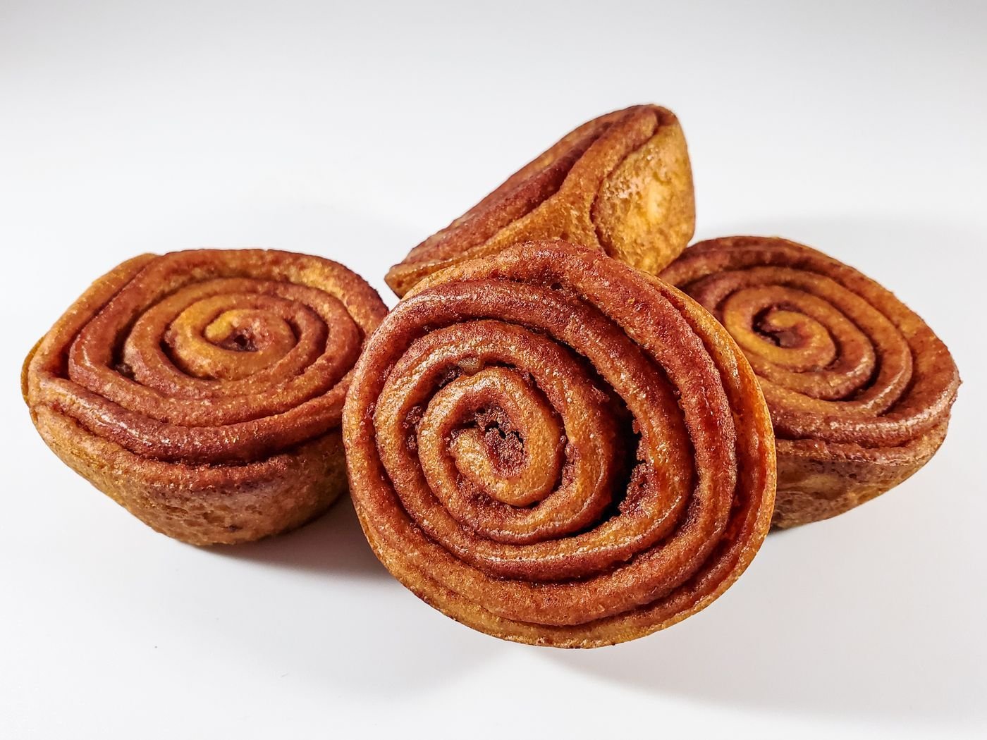Spiced pastry swirls